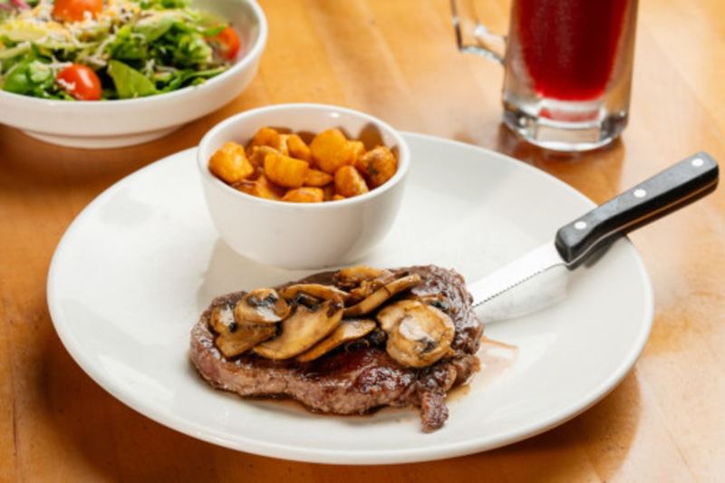 Ribeye Steak (8oz) as served at Sunview Cafe Anna