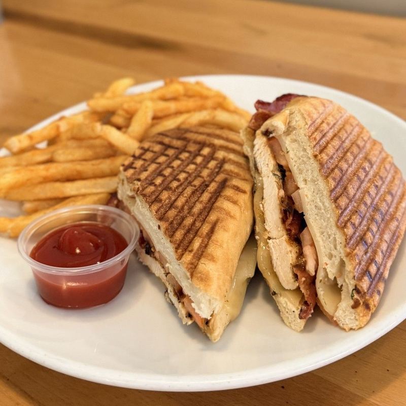 Chicken Bacon Ranch Panini as served at Sunview Cafe Anna