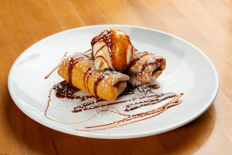 Cheesecake-filled Churros as served at Sunview Cafe Anna