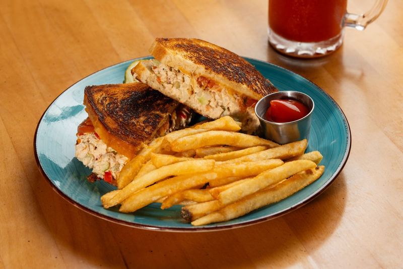 Tuna Melt as served at Sunview Cafe Anna